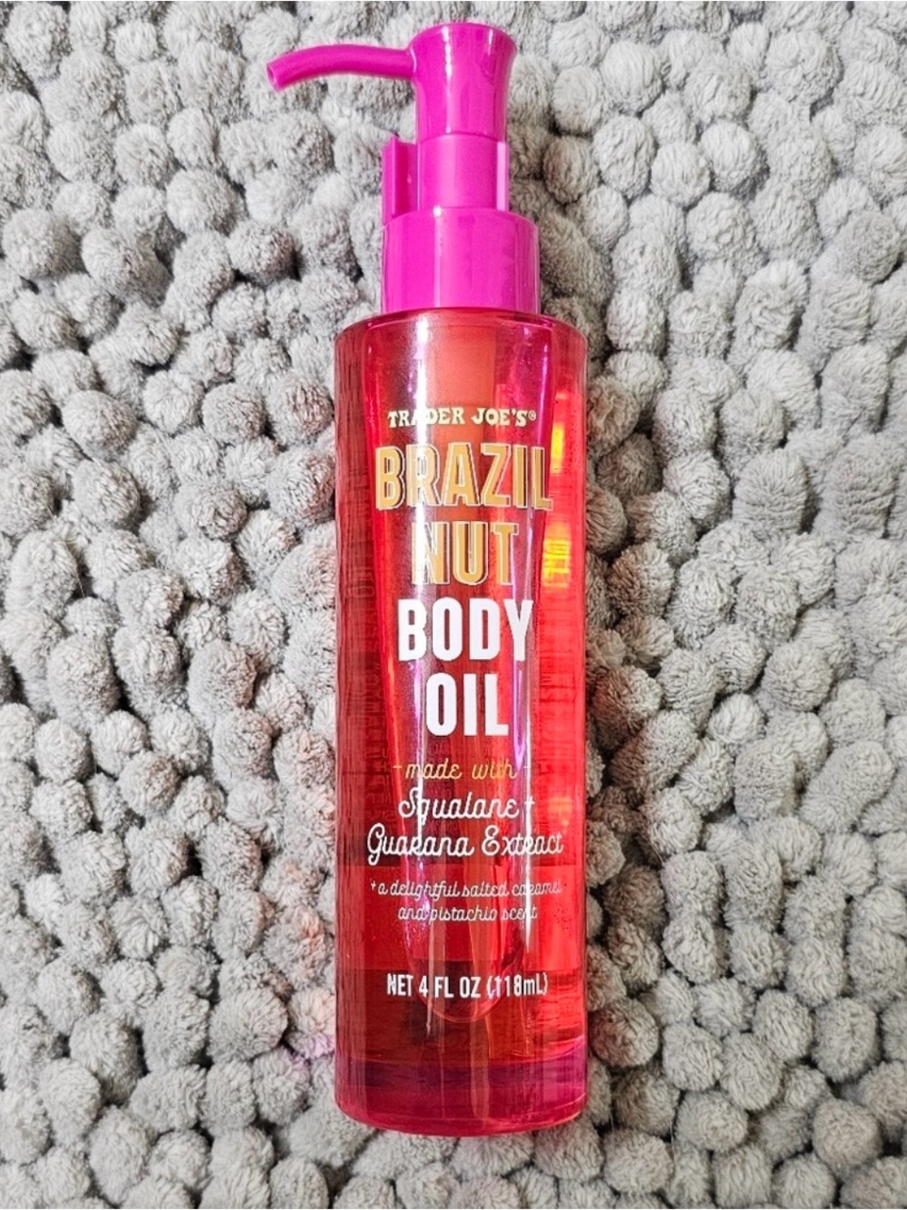 New Trader Joes Brazil Nut Body Oil